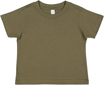 RABBIT SKINS baby-girls Classic,crew Neck