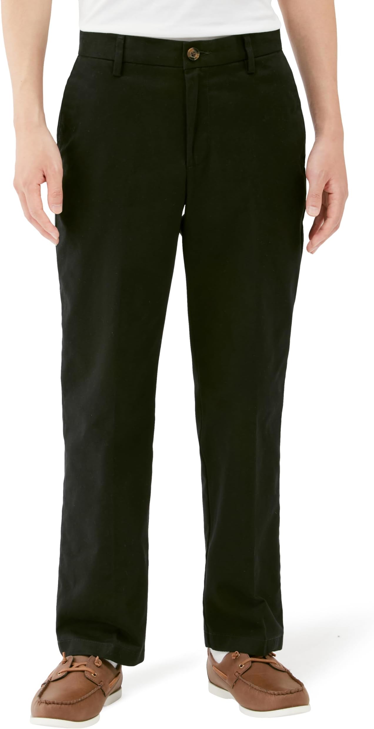 Amazon Essentials Men's Chino Pants, No-Tuck, Wrinkle Resistant, Classic Fit