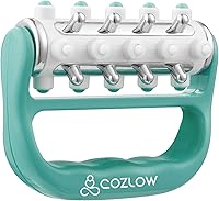 Cozlow MyoRelease Lymphatic Drainage Massager Green - Handheld Fascia Roller for Cellulite Reduction, Neck, Back, Legs, Glutes