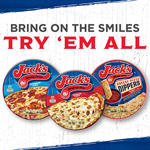 Jack's Original Thin Crust Pepperoni Frozen Pizza 14.3 Ounces #TOP5