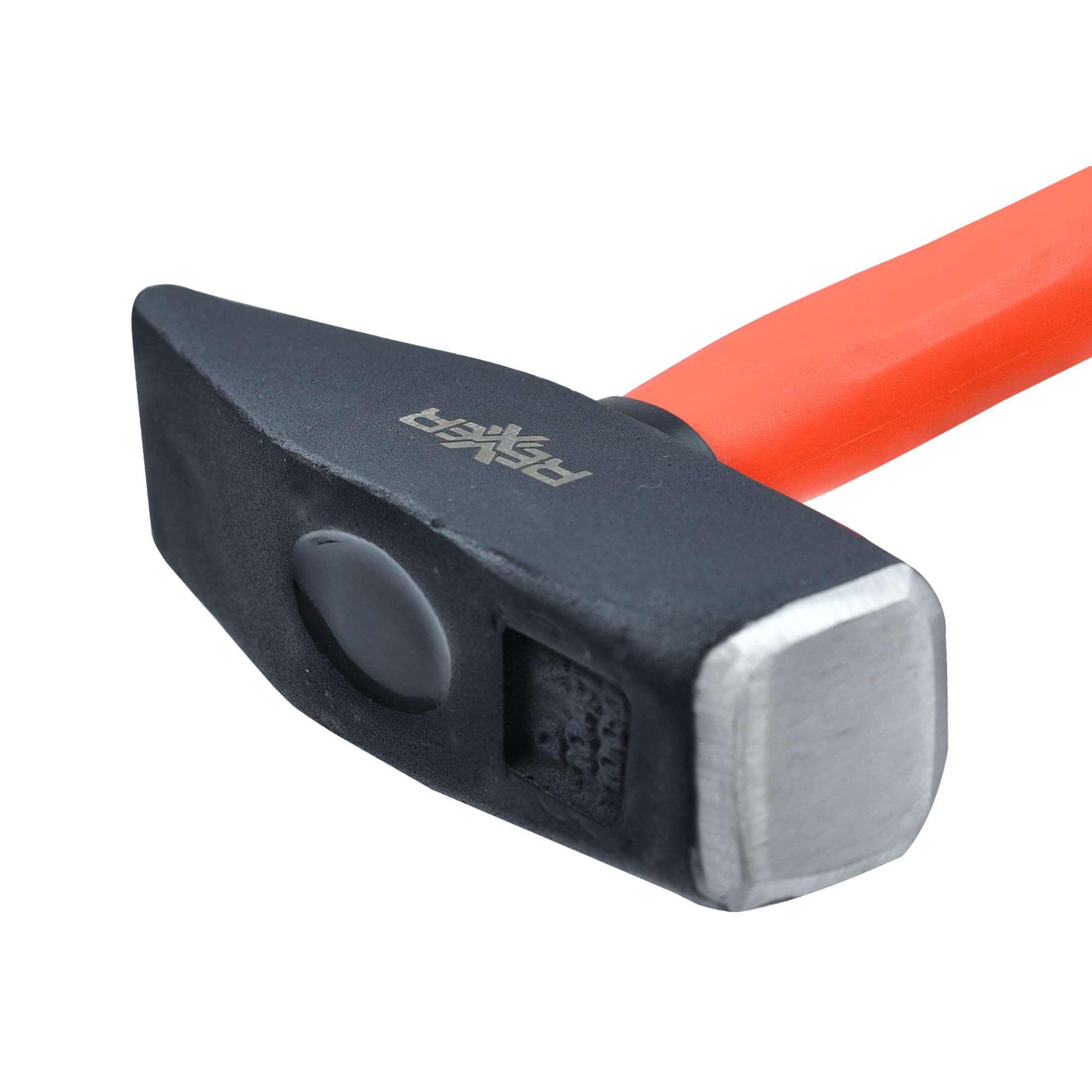 REXXER Schlosserhammer Set 4-teilig (300 g, 500 g, 800 g, 1000 g) – Hammer Set mit Fiberglasstiel & rutschfestem Griff – DIN1041 Stahlkopf – Werkzeug für Werkstatt, Bau, Montage & Haushalt