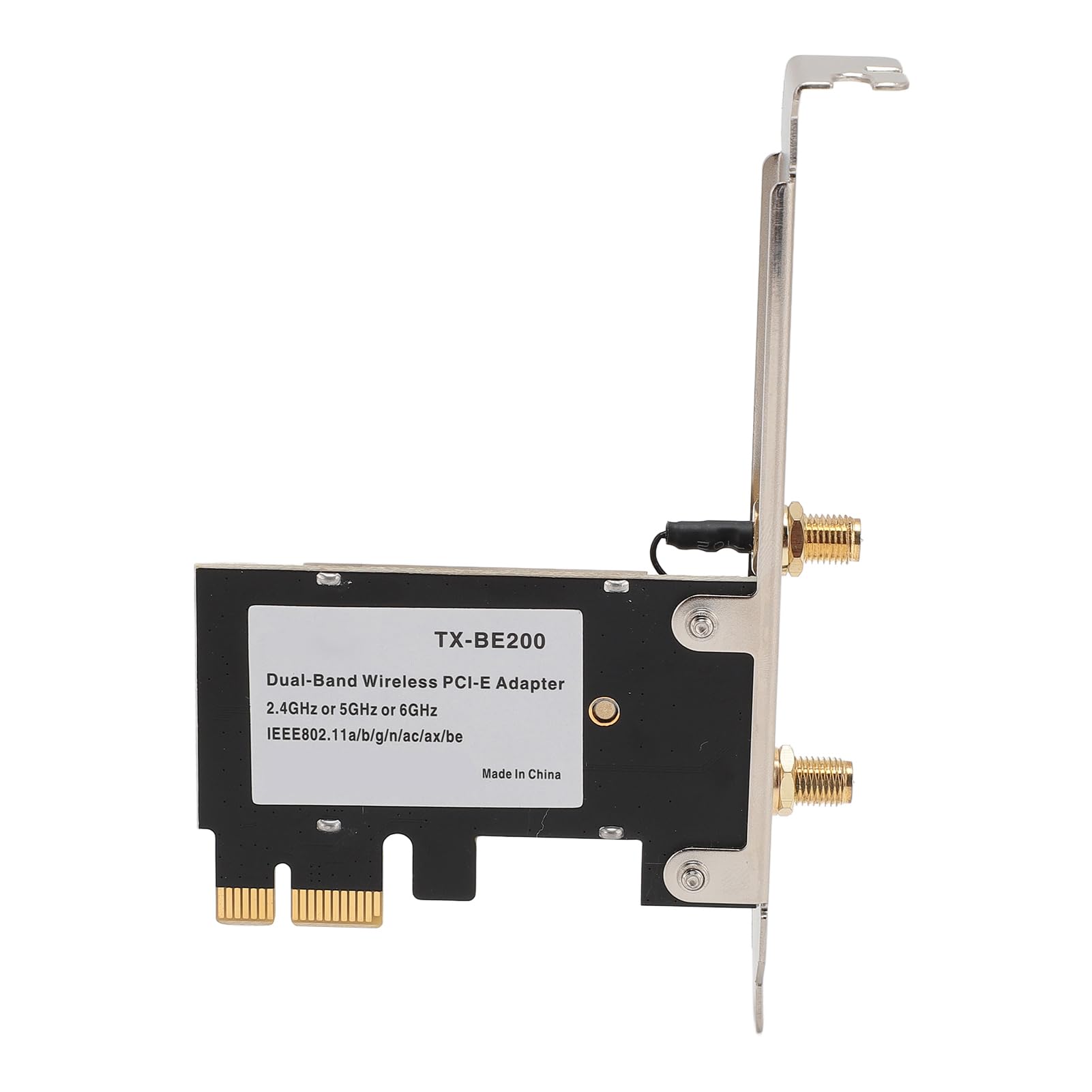 Scheda di Rete Wireless BT5.4, Kit Mini Desktop BE200NGW M.2 Adattatore WiFi 7 802.11BE Tri-Band8774Mbps WiFi per Linux
