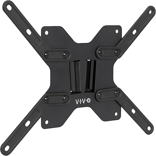 VIVO Soporte grande para TV RV, VESA máximo 400 x 400, soporta hasta 44 libras, placa de pared de polímero de plástico para campamento, camión de