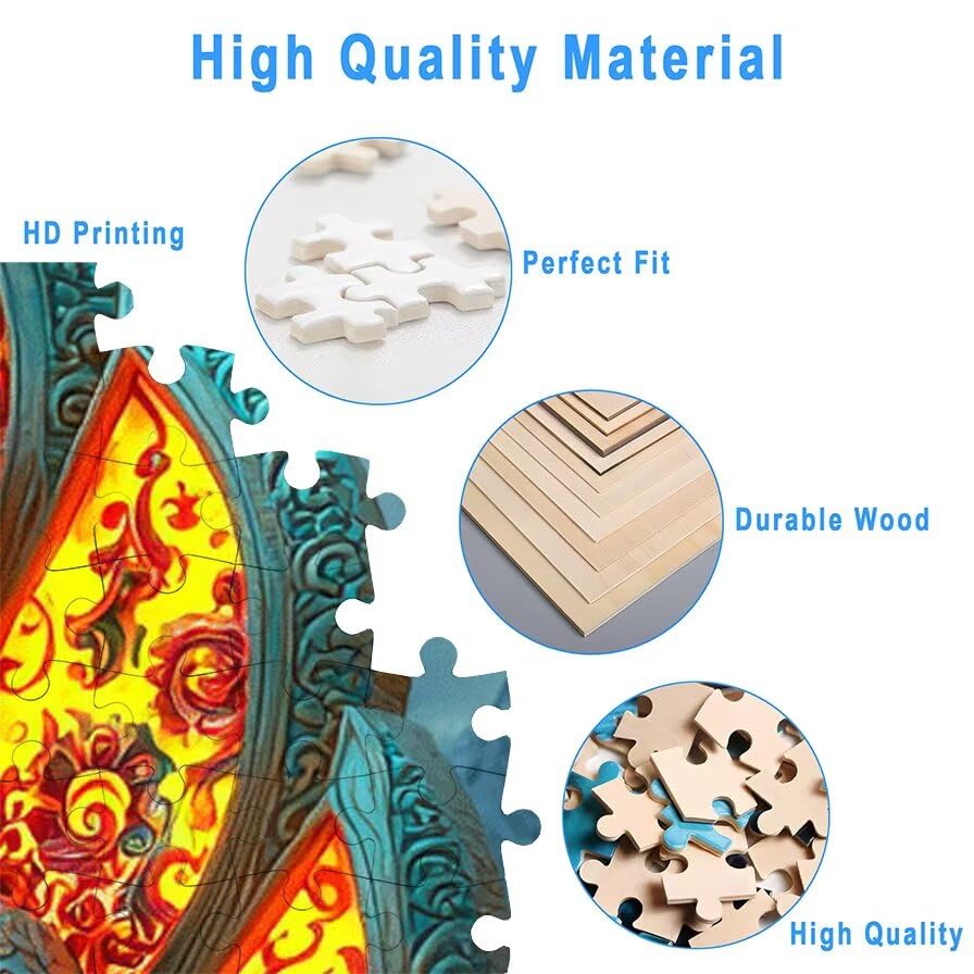 Puzzle 3000 Pièces Adultes, Puzzle 3000 Pieces Zen pour Adultes, Grand Puzzles Bois Paysage avec Boite, Jeu de Concentration pour Toute la Famille, Puzzles pour Décoration Maison, Cadeau Femme, -5459