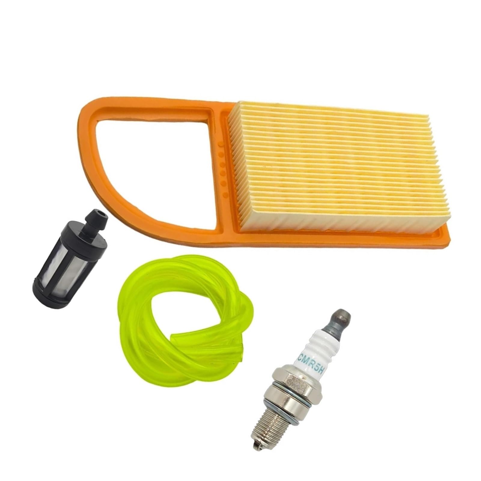 Kit de bujías de Filtro de Combustible y Aire Apto for Piezas de Herramientas de jardín cortacésped BR500 BR550 BR600