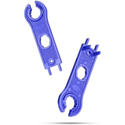 BougeRV 1 Pair Solar Connector Tool Assembly Spanners Wrenches, Solar Panel Connector Tool, Solar PV Disconnect Removal Tools