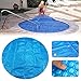 KINGDUO Couverture Thermique de Spa de Bulle de rétention de Chaleur de Couverture de rétention de Chaleur de Spa Rond 7x7ft