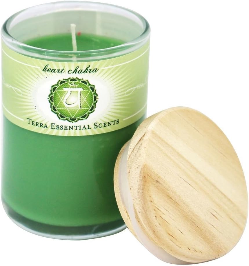 Terra Essential SCENTS Sml Candle Chakra Heart, 1 EA Home