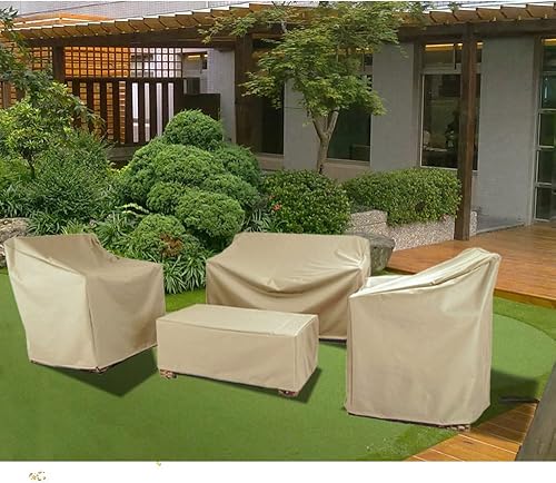 Miniatura 2 de Fundas para Muebles de Patio, Funda para Muebles de Exterior Impermeable, Fundas de Juego de Muebles de Patio para Juego de Conversación al Aire