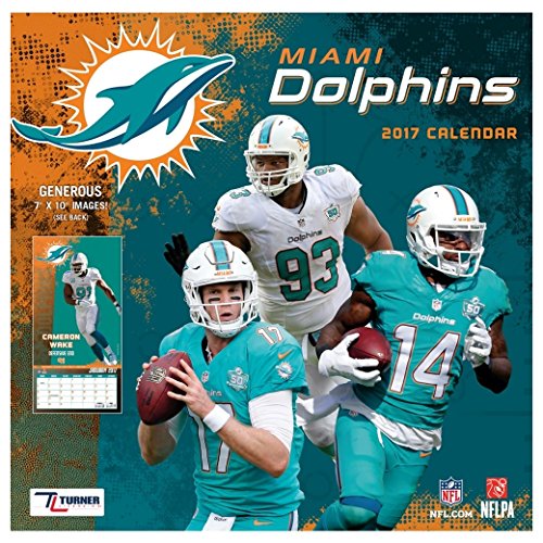 Miami Dolphins 2017 Calendar