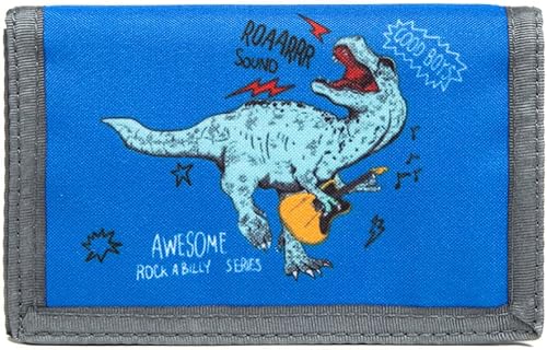 Billetera para niños y niñas, billetera para niños pequeños, billetera de lona triple para exteriores, billeteras juveniles para niños y niños,