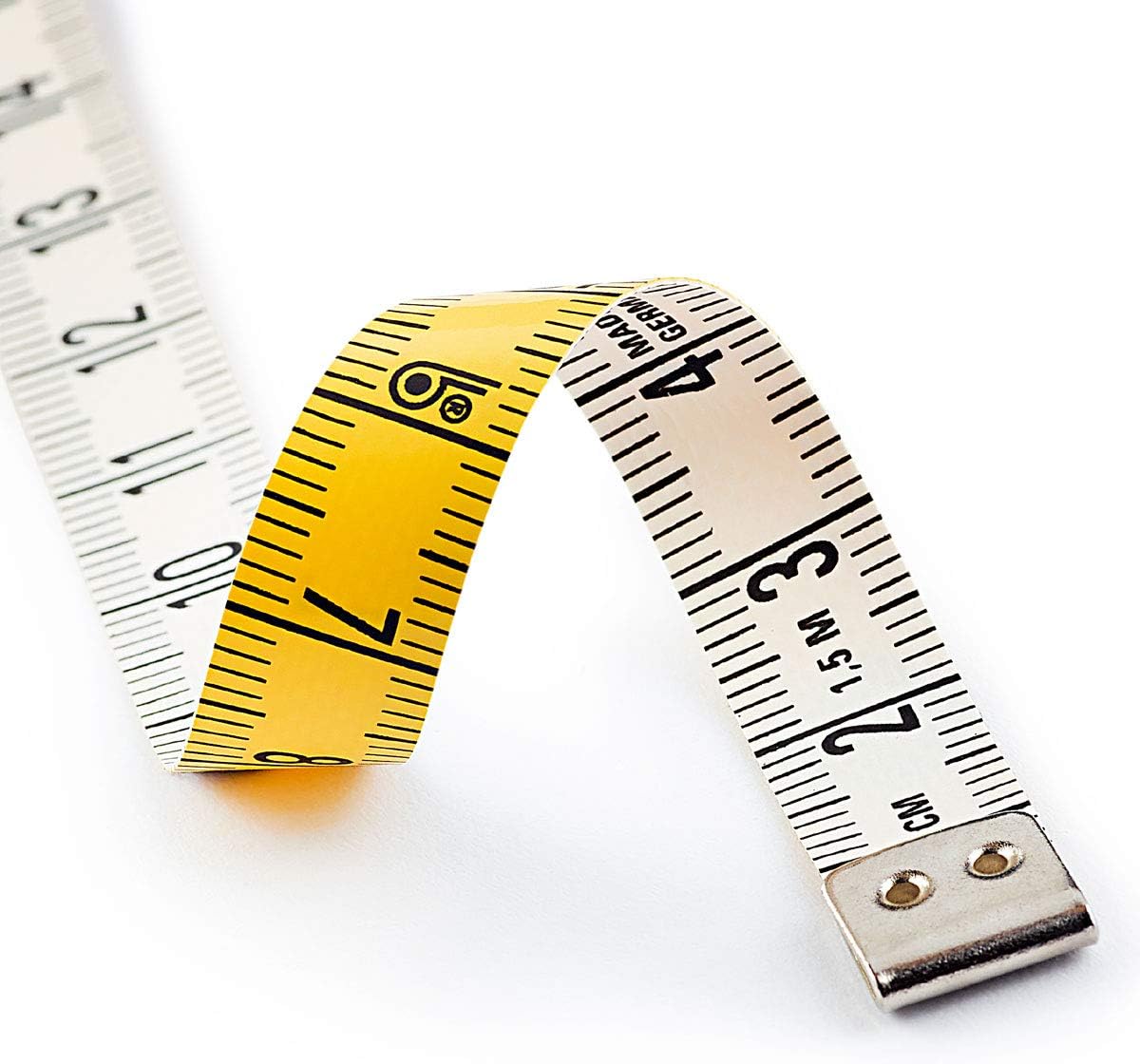 Prym Spring Tape Measure Mini cm Yellow/White 150 cm