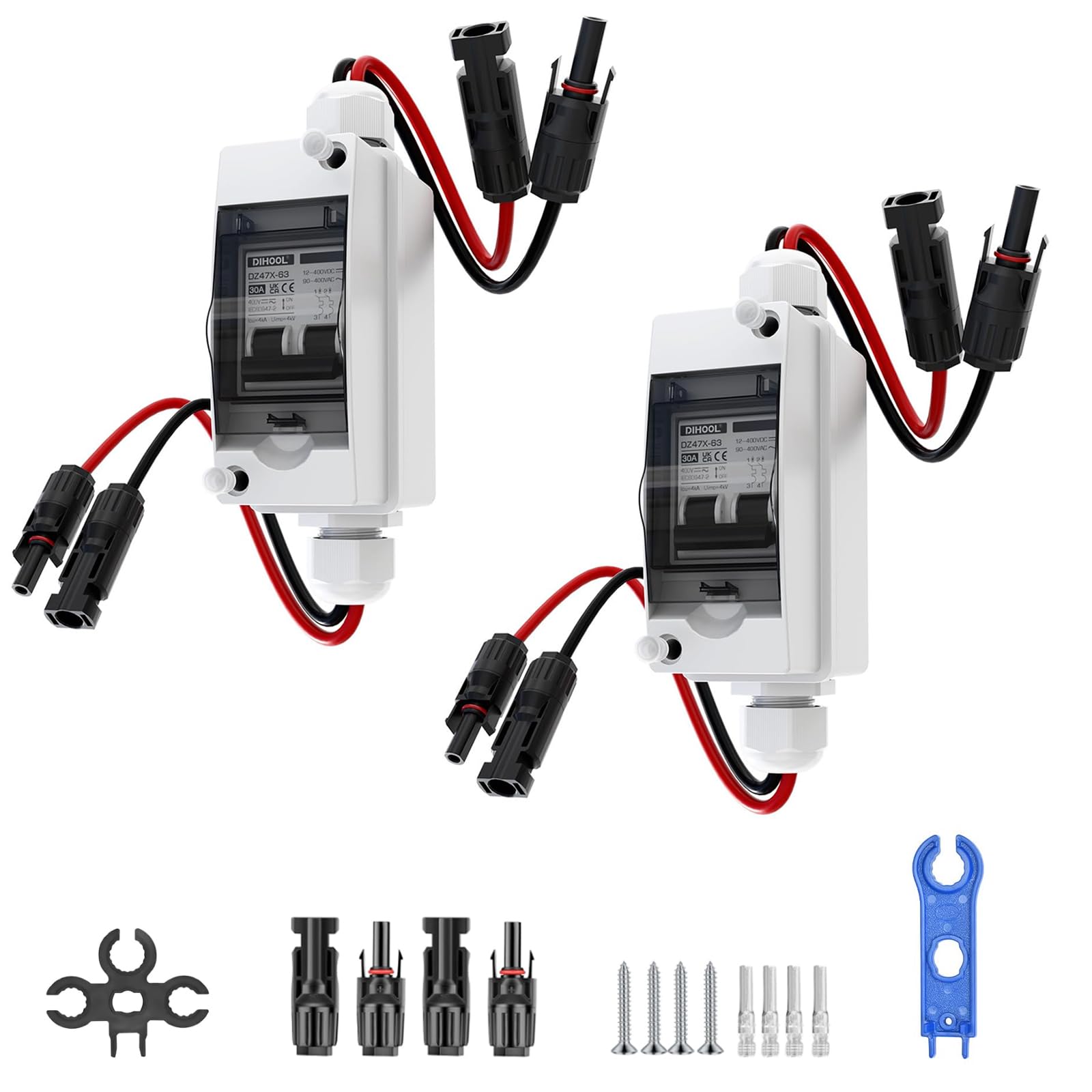 Dictien DC Trennschalter 2er-Set