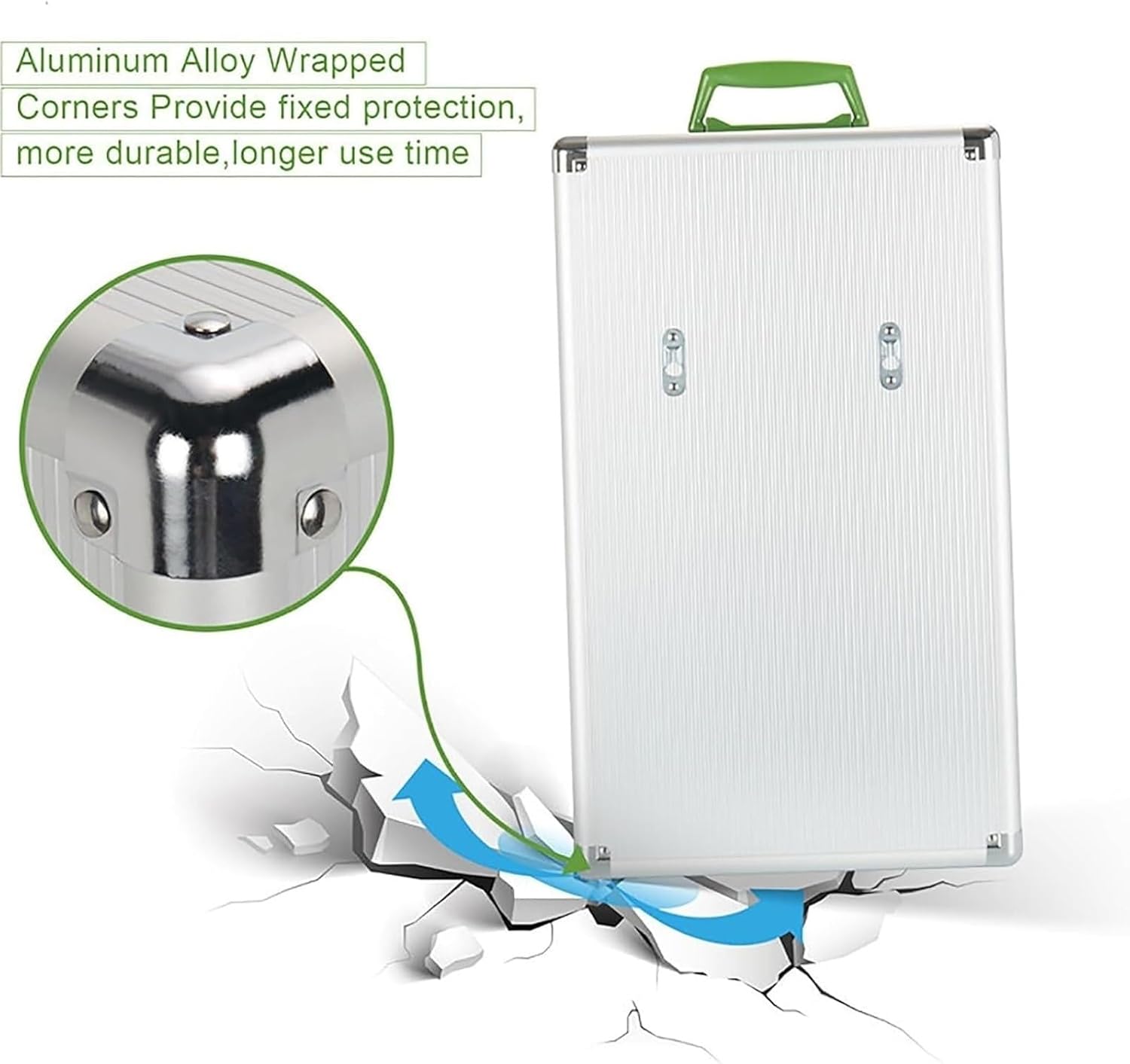 Cell Phone Locker for Classroom, Aluminum Alloy Cell Phones Storage with A Locked & Handle for Office Gym(36 Slots)