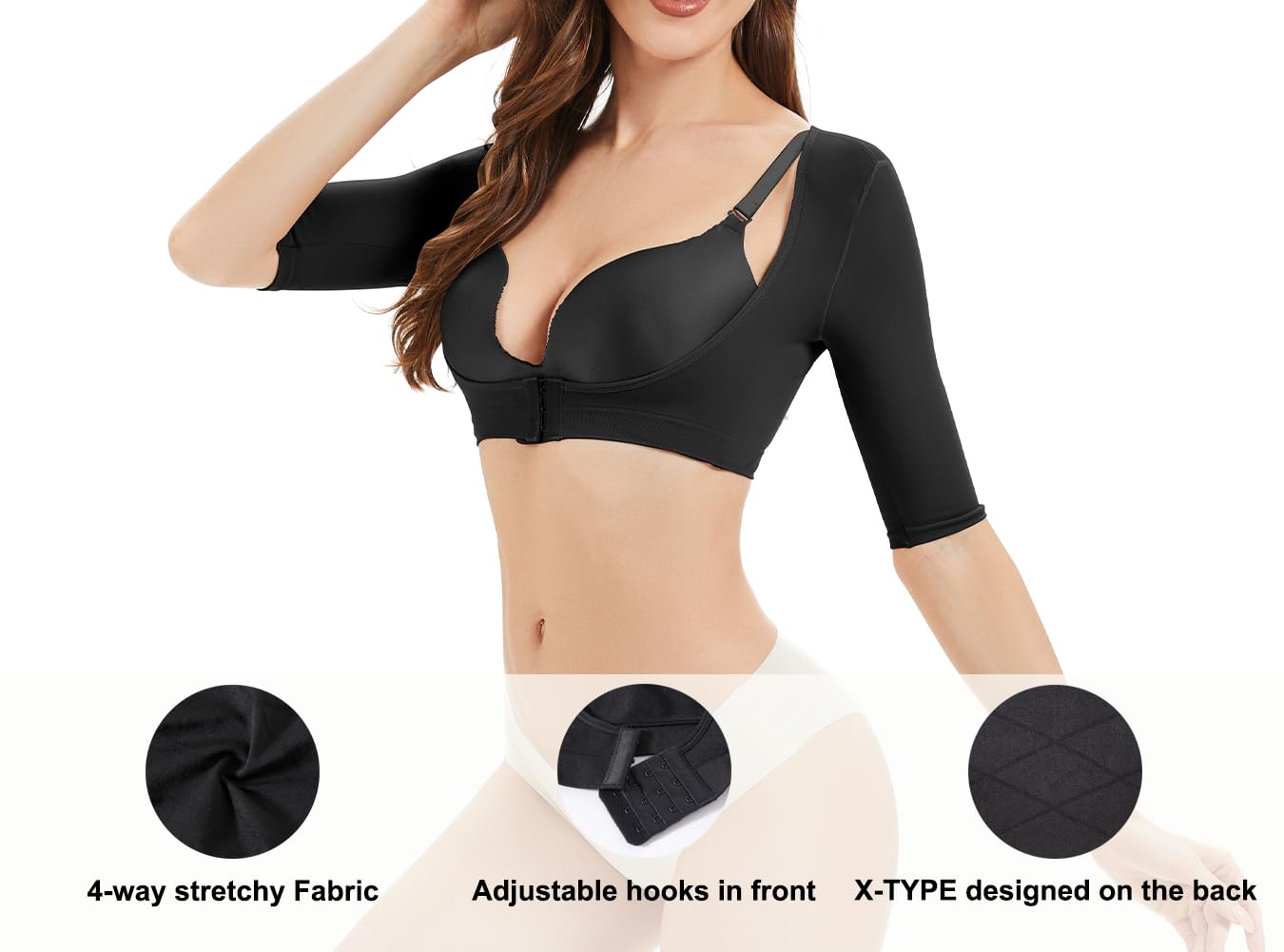 KSKshape Manchons de compression pour bras pour femme