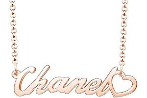 【Personalized Necklace with Shimmering CC Logo】