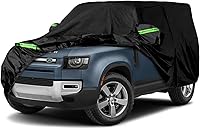 Vista 1 de Funda impermeable de repuesto para Land Rover Defender 90 2020-2025 de 2 puertas, 6 capas para todo tipo de clima, con puerta con cremallera