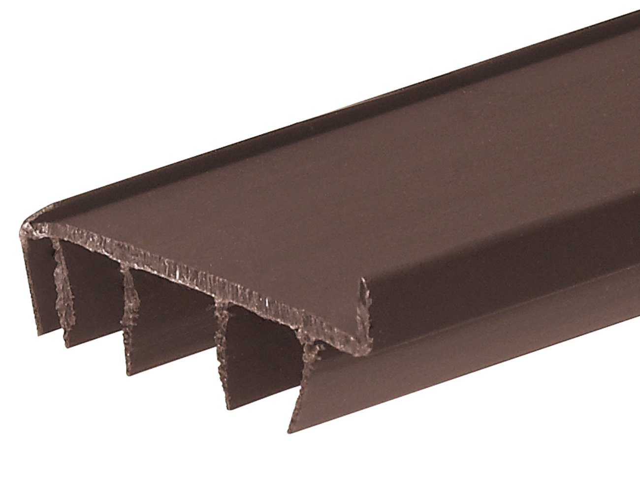 Frost King UDX36 1-3/4" x 36" Thermoplastic Nail or Screw-On Door Bottom, Brown