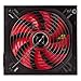 immagine 2UNYKAch ATX 700W Gaming alimentatore per computer Nero, Rosso