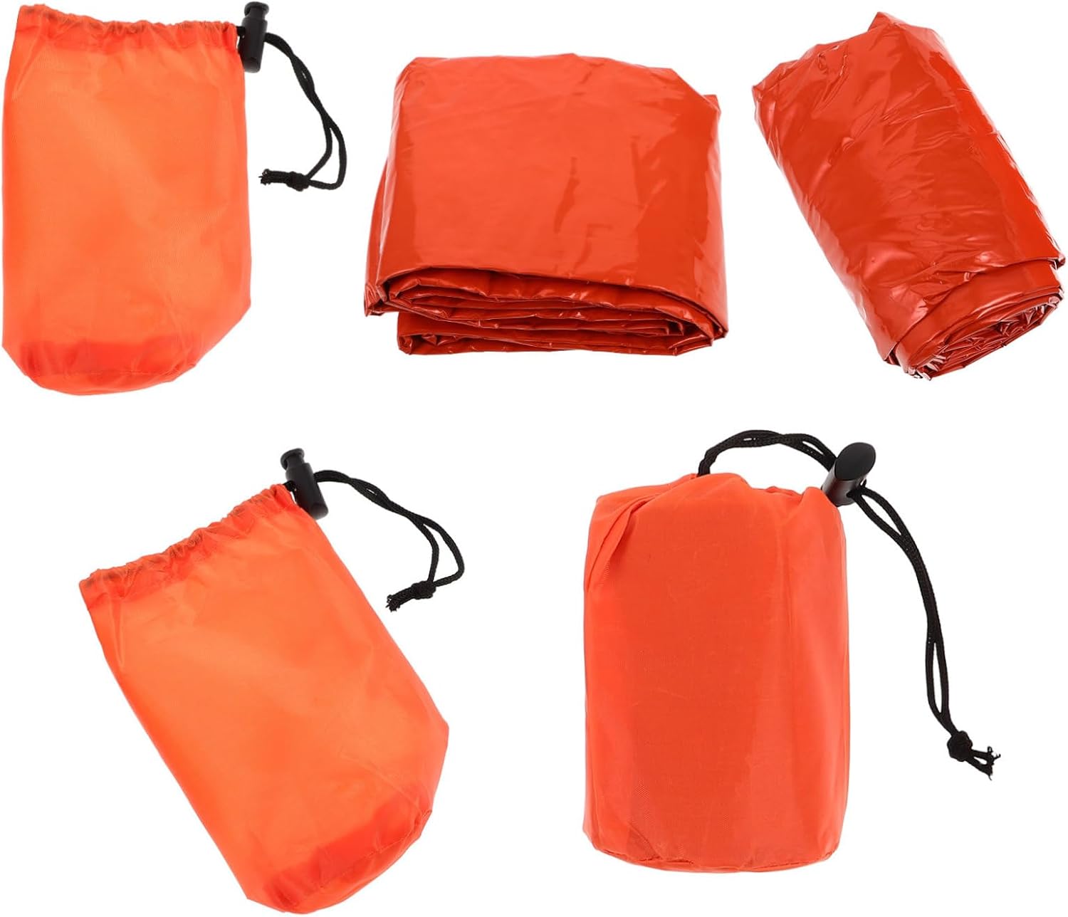 VICASKY 3 Set Lightweight with Compression Stuff Sack Storage Bag Essential Emergency Gear for Camping Hiking Activities