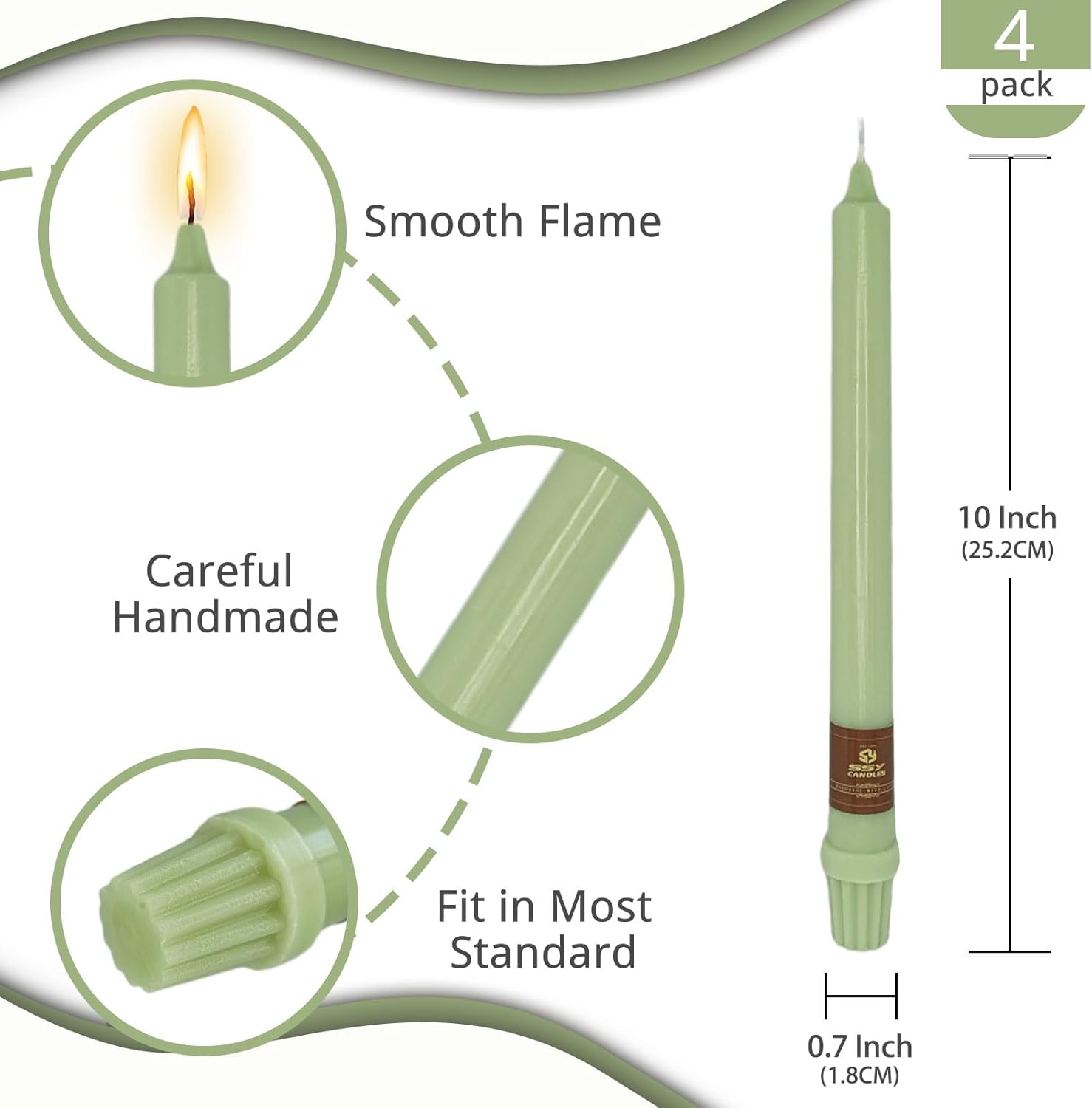 ゴールデン アンバー & オレンジ タウンハウス キャンドル | ジョー
