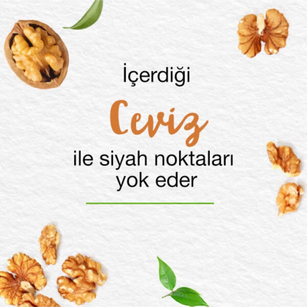 Himalaya Since 1930 Siyah Nokta Karşıtı Yüz Temizleyici Scrub, Peeling Etkili, Elma, Ceviz, Tüm Ciltler, 75 ml