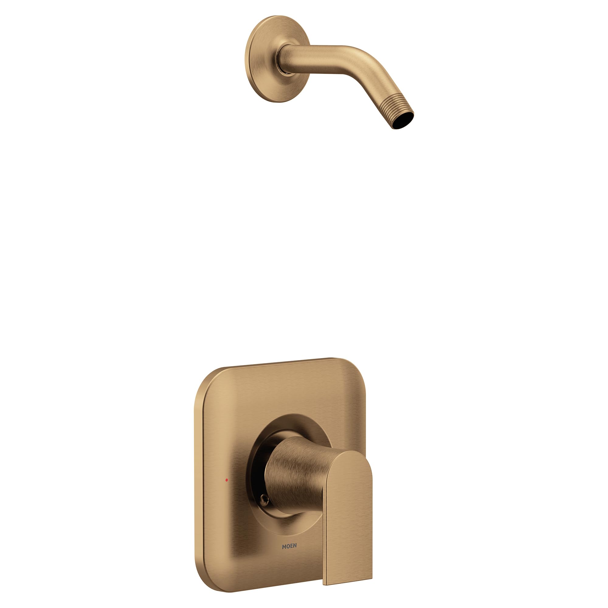 monja　Chapado en Laton ゴールドヘアラインHg1 Moen Genta LX Bronzed Gold Single-Handle Shower Faucet Trim Kit