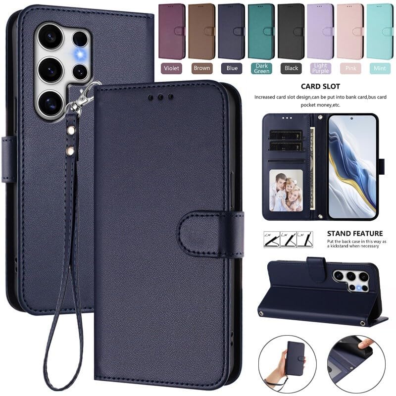 Étui rabat Samsung Galaxy Note 10 Plus anti-choc avec rangement carte
