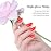 Imtiti Gel Nail Polish - Scarlet Red, 0.5 Fl Oz, DIY Nail Art Starter Kit for Women & Girls - Soak Off LED & UV Curing