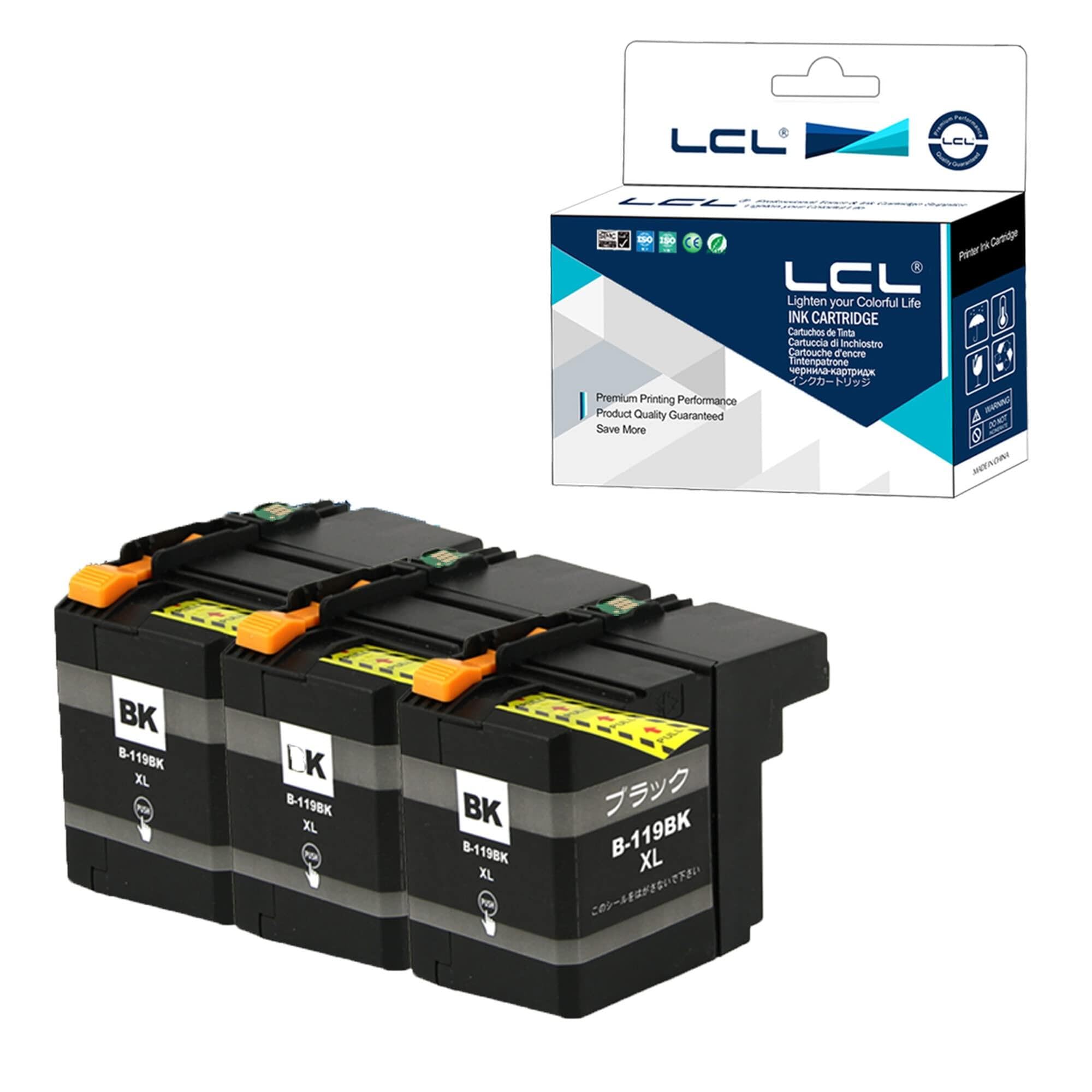 ブラザーLC119BK LC115M LC115C 各3個 LC115Y 4個