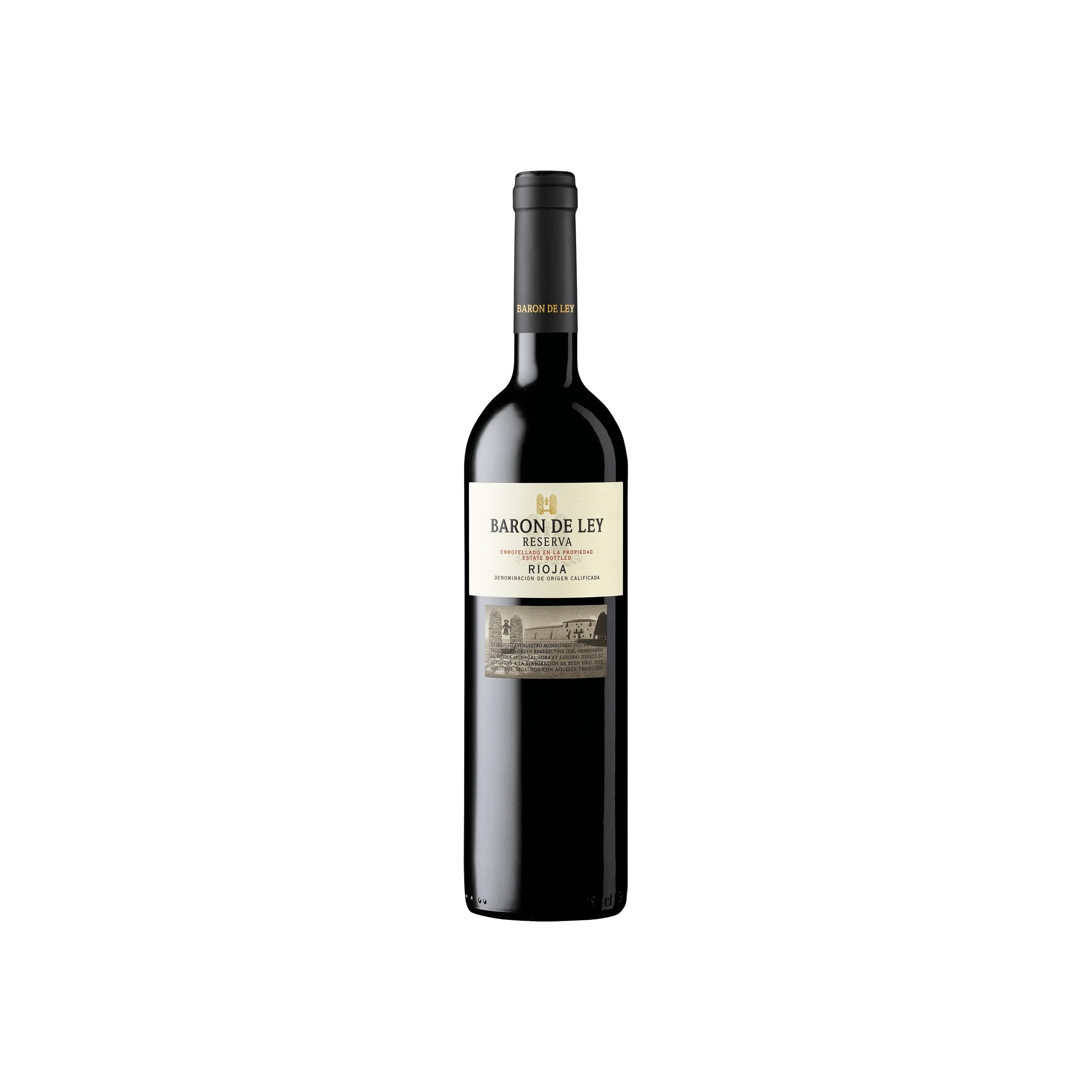 Barón de Ley Reserva 0,5l trocken Rotwein Spanien inkl. Feinwert E-book (1 x 0.5 l)
