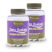 Kit 240 cápsulas Zinco Bisglicinato (Quelato). 2 und.