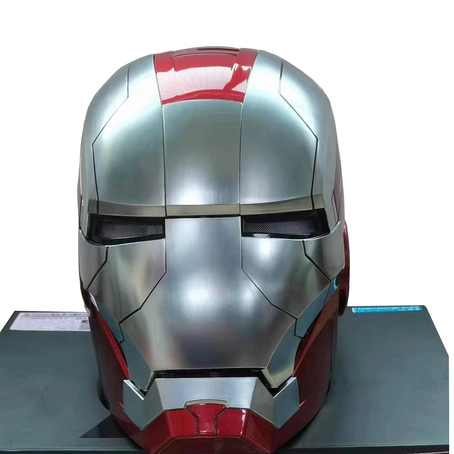 YONTYEQ Iron-man MK 5 Helmet Wearable Electronic Open/Close Iron-man Mask Kids Toys Birthday Christmas Gift (Matte) (B0C7PHJB8D) Amazon Price History, Amazon Price Tracker