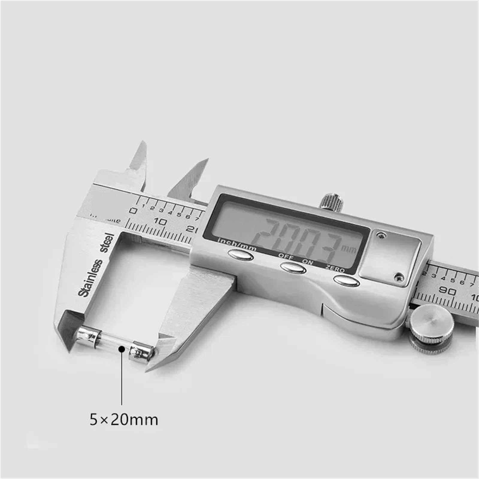 Fusible de vidrio acción rápida (100 unidades, 5 x 20 mm, 250 V, 0,1 A,2 A, A, A, A, 3 A,15 A, 4 A, A, 6 A, A, 7 A, 8 A, 10 A, 12 A, A, A, 25 A, 30 A)
