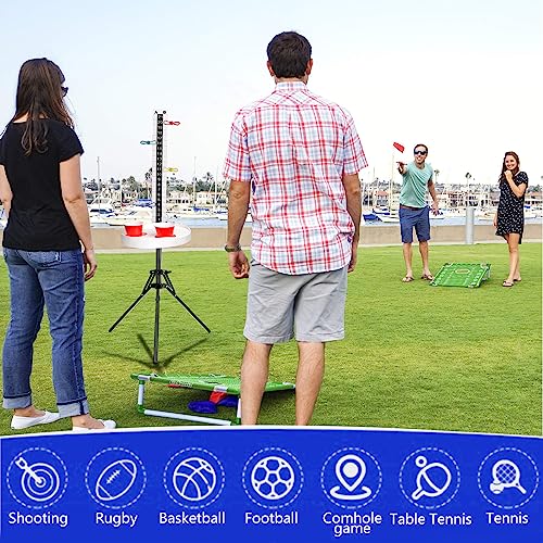 Augvo Cornhole Scoreboard, 2 Sets Cornhole Score Keeper With Drink Holder Cornhole Accessories For Outdoor Game, Yard Game, Toss Games Leisure Sports Cornhole Games Equipment #TOP5
