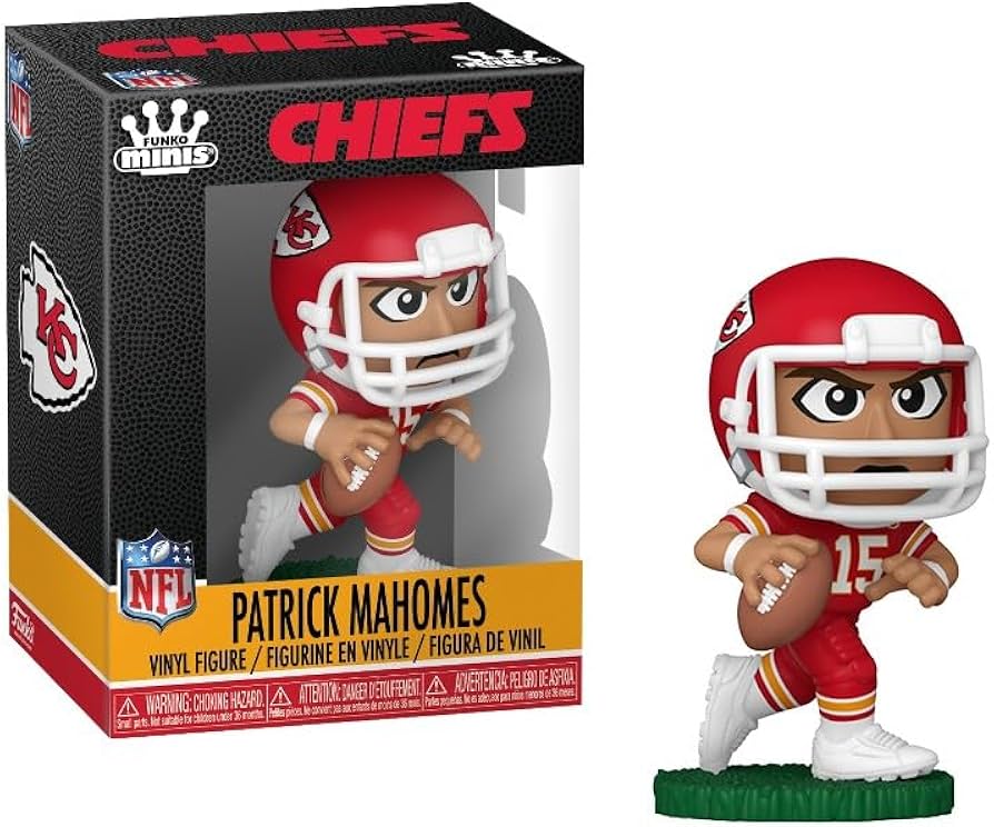 Amazon.com: Funko Minis NFL Patrick Mahomes, Kansas City Chiefs