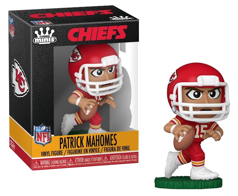 Funko Minis NFL Patrick Mahomes Kansas City Chiefs Vinyl Figure