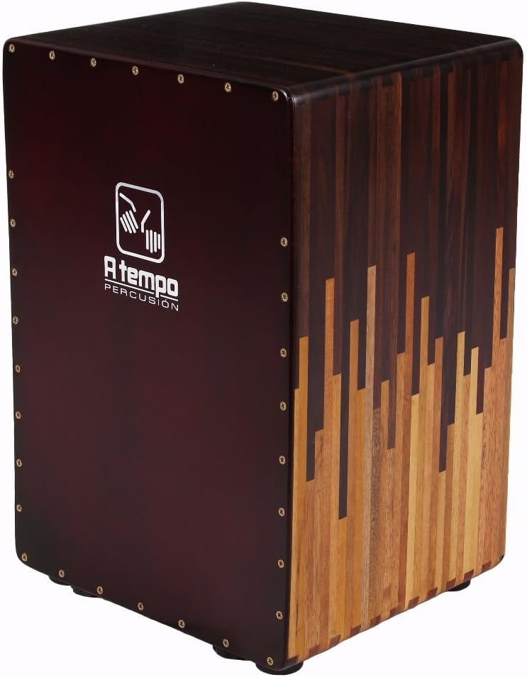 A Tempo Percussion Cajon, Brown (CJ-CASCA-TS)