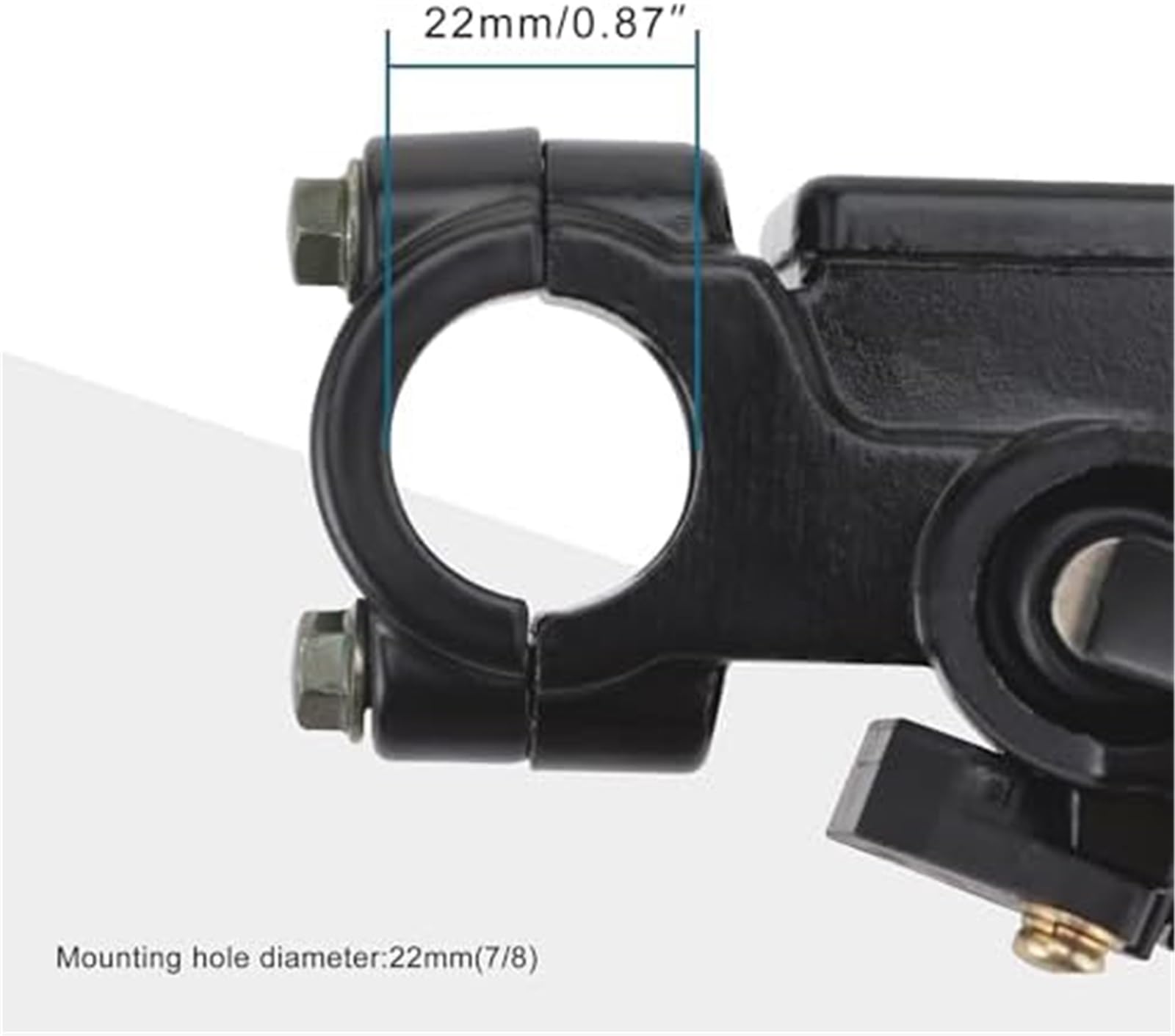 Pompa hydrauliczna sprzęgła samochodowego Goo, dla 7/8 22Mm motocykl prawy przedni hamulec i dźwignia sprzęgła cylinder główny dla wymiany 50Cc 110Cc 125Cc 150Cc 200Cc 250Cc Gy6
