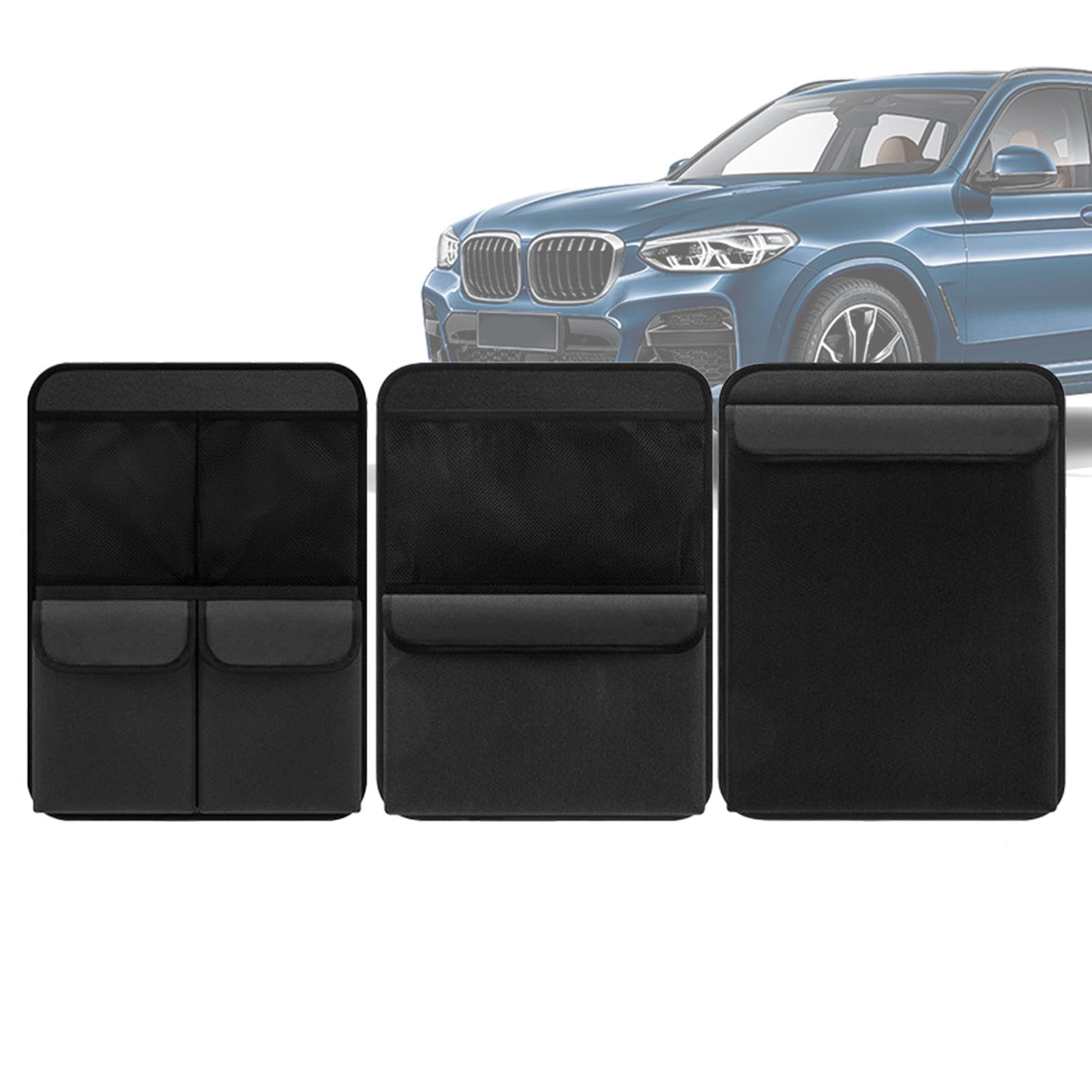 Organizzatore portaoggetti per auto, organizer per sedili auto | borsa multifunzione per auto, contenitore da appendere, contenitore multifunzione per la combinazione posteriore 'auto