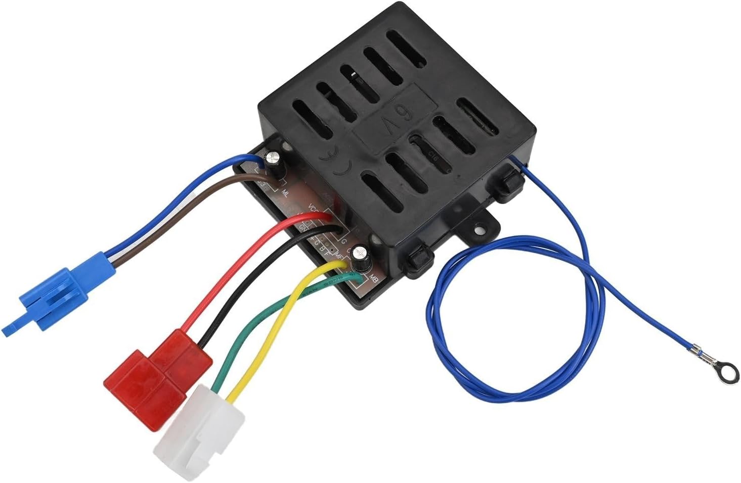 27MHz Remote Control Receiver for 6V and 12V Kids Electric Ride-On Toy Cars, Long Range 4-Way Controller Boa-rd Compatible with Multiple Models for Replacement or Upgrade(FY-12V 27M Full set Full set)