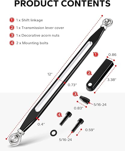 Vista 20 de Amazicha Cambio de palanca de cambios negro compatible con Harley Davidson Electra Glide Street Glide Tour Glides Trikes 1980-2023