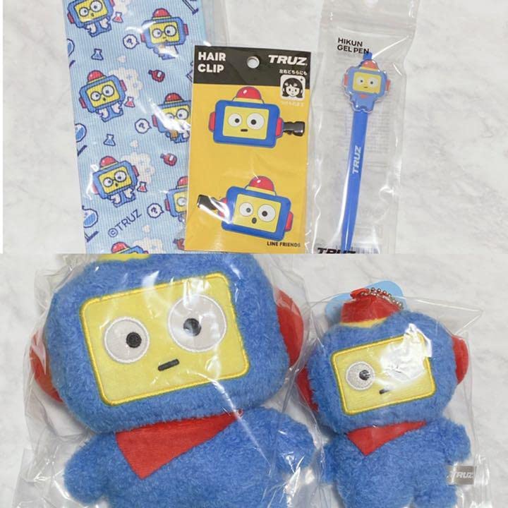 Amazon.co.jp: treasure TRUZ HIKUN 5点セット たっとんぬいぐるみ 