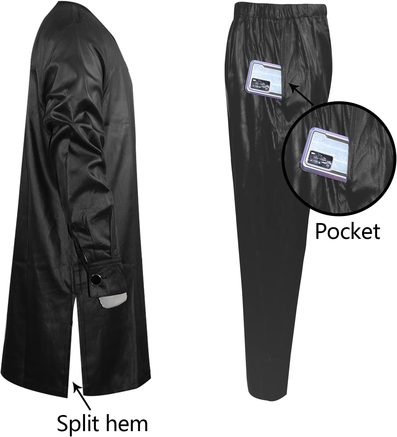 TIDOIRSA Dashiki for Men, Boubou Caftan Embroidery African Mens Clothing Dashiki Shirts and Pants Outfits 3 Pieces Set - Image 5