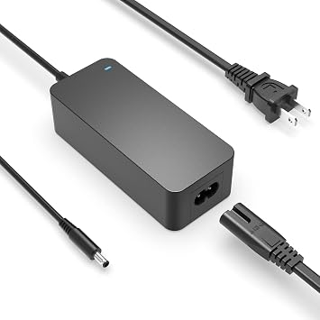 65W AC Charger Fit for Dell Latitude 3500 3400 P86F P111G Laptop Power Supply Adapter Cord