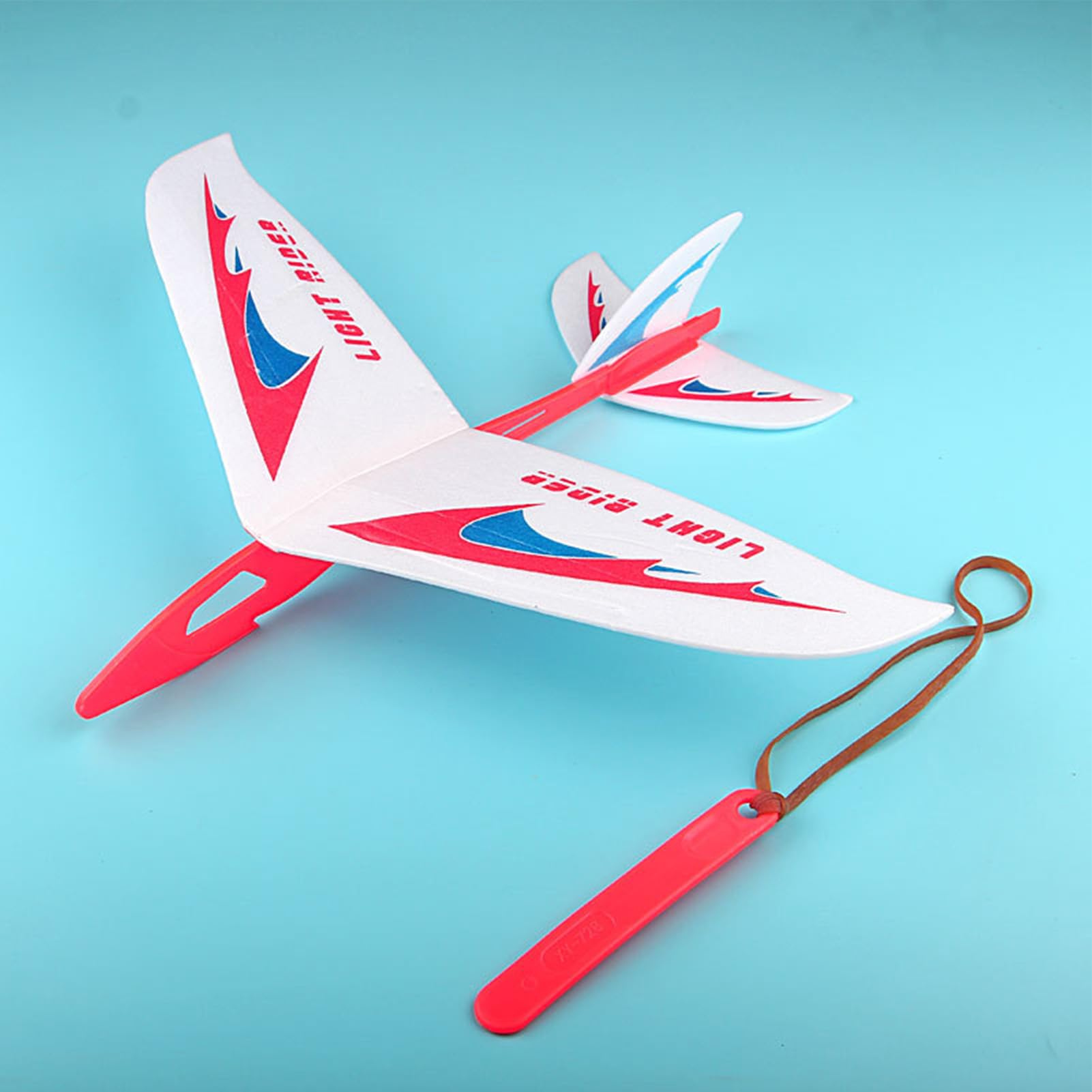 Maquette Avion En Briques De Construction – Motorisation Élastique, Assemblage Sans Colle, 36 Cm – Dès 6 Ans