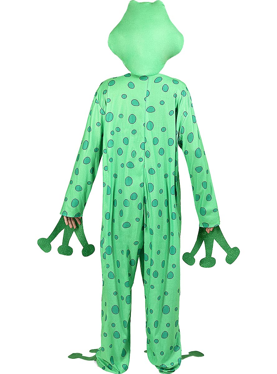 Funidelia | Déguisement grenouille pour femme et homme Animaux - Déguisement pour Adultes et accessoires pour Halloween, carnaval et fêtes - Vert