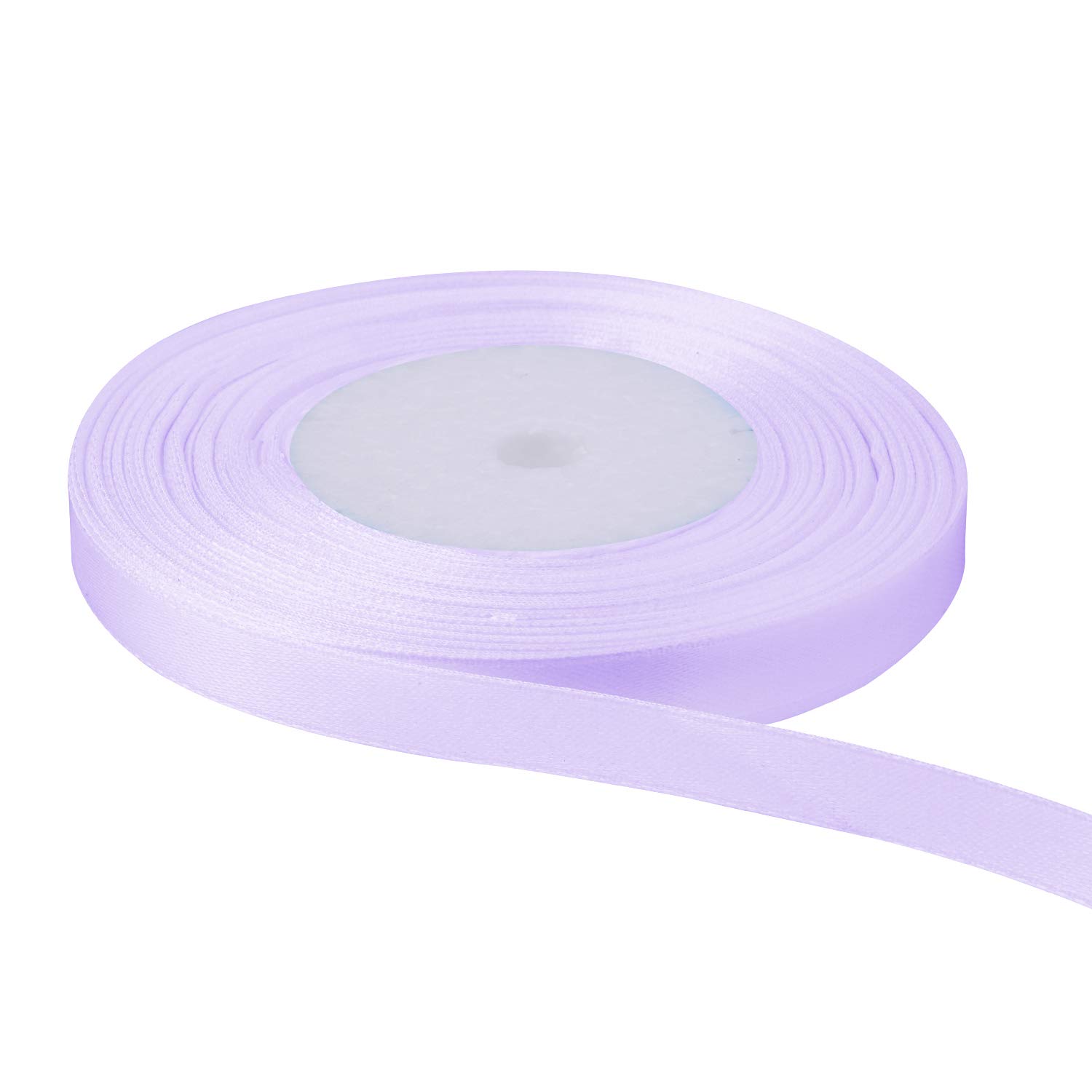 Trimming Shop 25m x 25mm Double Sided Polyester Satin Ribbon Roll for Fabrics, Arts and Crafts, Bows, Gift Wrapping, Wedding Decoration