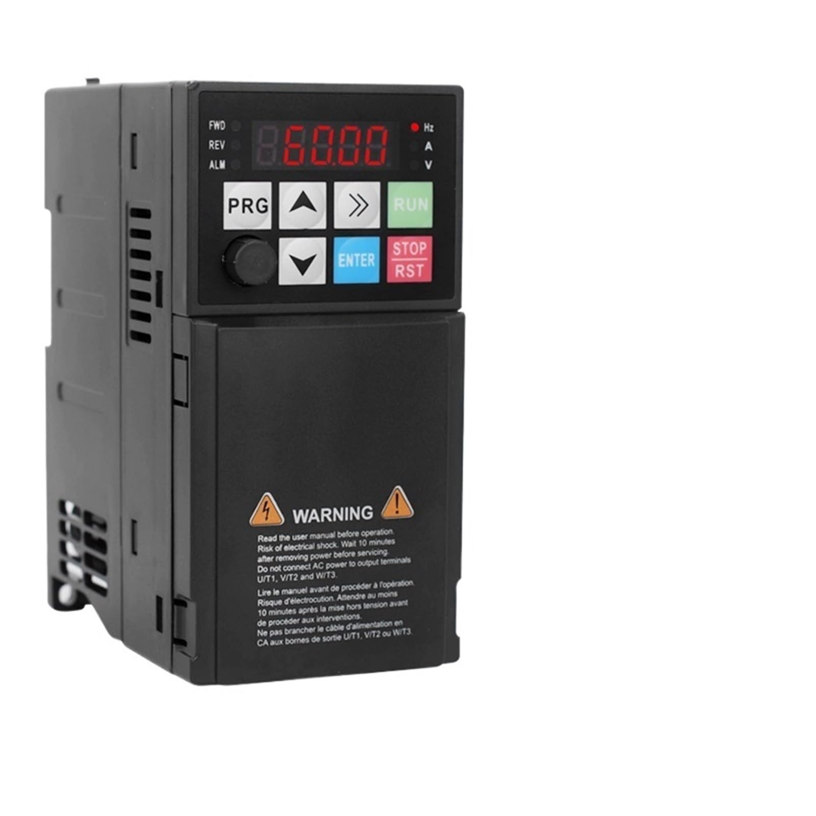 2RD58I8PM VFD Economy Inverter 220V 380V 0.4KW .75KW 1.5KW 2.2KW Water Pump Motor Speed Control Adjustable Frequency Controller AC Drive(0.4kw-0.5hp,1PH AC220V-3PH AC220V)