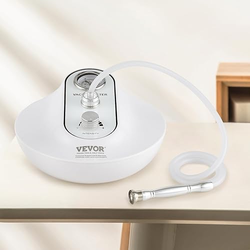 Miniatura 8 de VEVOR Máquina de microdermoabrasión de diamante, máquina de dermoabrasión profesional 3 en 1 con succión máxima de 70 cmHg, 9 puntas de diamante, 2